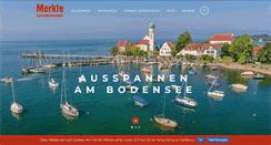 Desktop Screenshot of ferienwohnungen-merkle.de